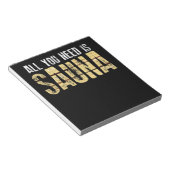 サウナが必要だ ノートパッド (アングル)