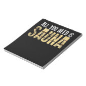 サウナが必要だ ノートパッド (回転)