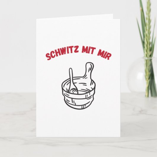 サウナと汗と私 サウナ カード (正面)