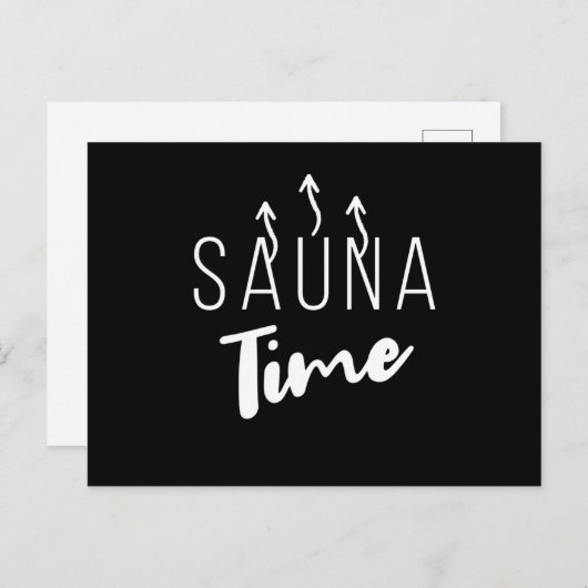 サウナティメウェルネス ポストカード (正面/裏面)