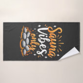 サウナビベスオンリーサウナファンスパデイ バスタオル (バスタオル)