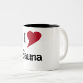 サウナ大好き ツートーンマグカップ (正面右)