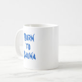 サウナ生まれフィンランドのコーヒーマグへ コーヒーマグカップ (正面左)