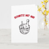 サウナ Sweat With Me サウナ カード (黄色い花)