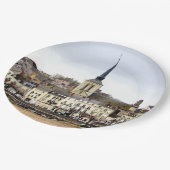 サウミュールリバーバンクシーン紙プレート ペーパープレート (アングル)