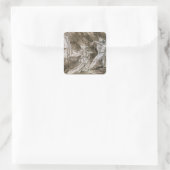 "サウルとエンドールの魔女"の勉強 スクエアシール (バッグ)