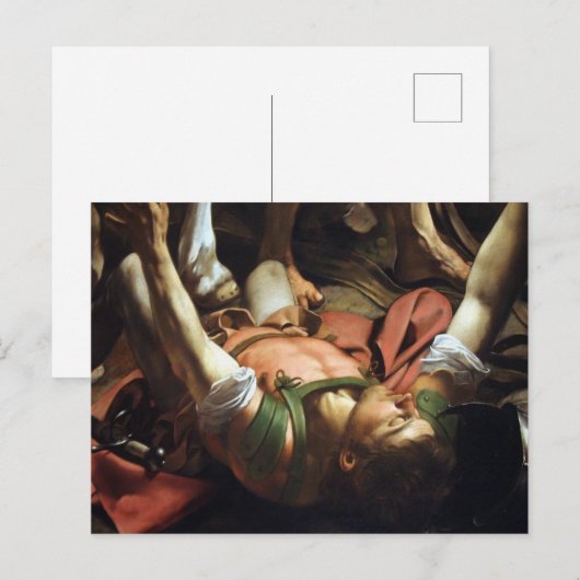 サウルの改宗 ポストカード (正面/裏面)