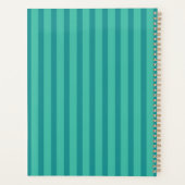 サウル・ゴード禅アドバイザーアクアストライプズBG プランナー手帳 (裏面)