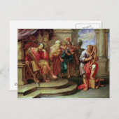 サウロ聞はダビデ遊トの竪琴に ポストカード (正面/裏面)