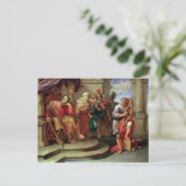 サウロ聞はダビデ遊トの竪琴に ポストカード (スタンド正面)