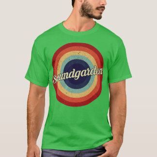 サウンダーデンレトロサークルヴィンテージ Tシャツ