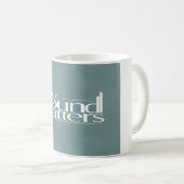 サウンドが重要 コーヒーマグカップ (正面右)