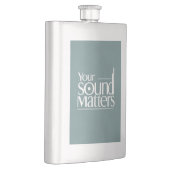 サウンドが重要 フラスク (右)