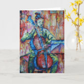 サウンドと音楽II – グリーティングカード (黄色い花)