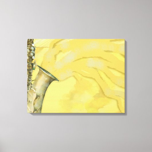 サウンドのシート、キャンバス キャンバスプリント (正面)