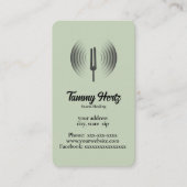 サウンドの修復 名刺 (正面)