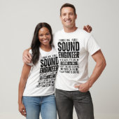 サウンドエンジニアとは簡単 Tシャツ (ユニセックス)
