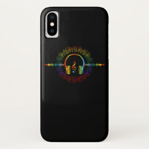 サウンドエンジニアオーディオウェーブオーディオエンジニアミュージッ iPhone X ケース