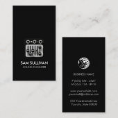 サウンドエンジニアオーディオエンジニアリング 名刺 (正面/裏面)