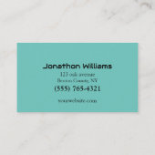 サウンドエンジニアディーJay 名刺 (裏面)