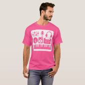 サウンドエンジニアミキサーAudio Electro Acou Tシャツ (正面フル)