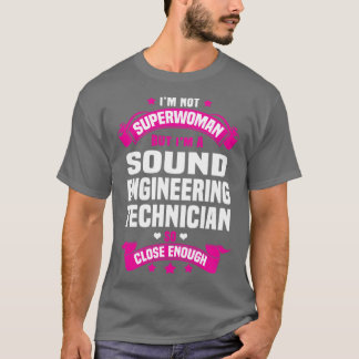 サウンドエンジニアリングechnician 2 tシャツ
