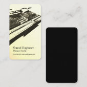 サウンドエンジニア 名刺 (正面/裏面)