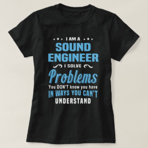 サウンドエンジニア Tシャツ