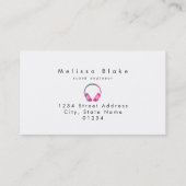 サウンドエンジニアdee jay 名刺 (裏面)