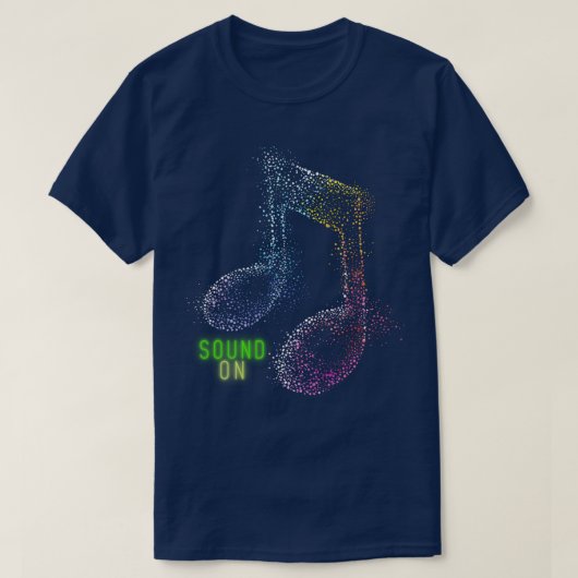 サウンドオン Tシャツ (デザイン正面)
