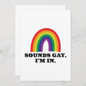 サウンドゲイの入力 サンキューカード (正面/裏面)