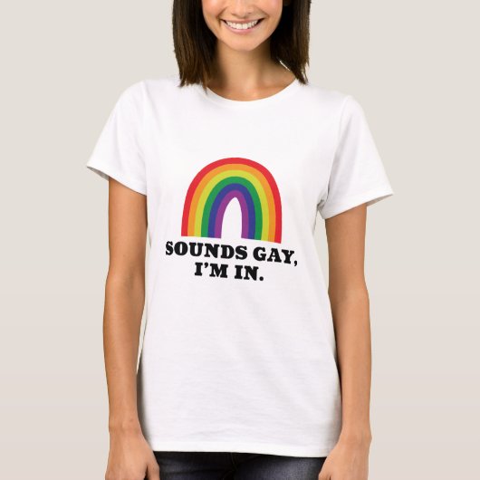 サウンドゲイの入力 Tシャツ (正面)
