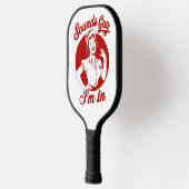 サウンドゲイ私はヴィンテージレズビアン女性のカーボーイハウディ ピックルボールラケット (左)