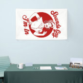 サウンドゲイ私はヴィンテージレズビアン女性のカーボーイハウディ 横断幕 (トレードショー)