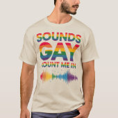 サウンドゲイ、カウント Tシャツ (正面)