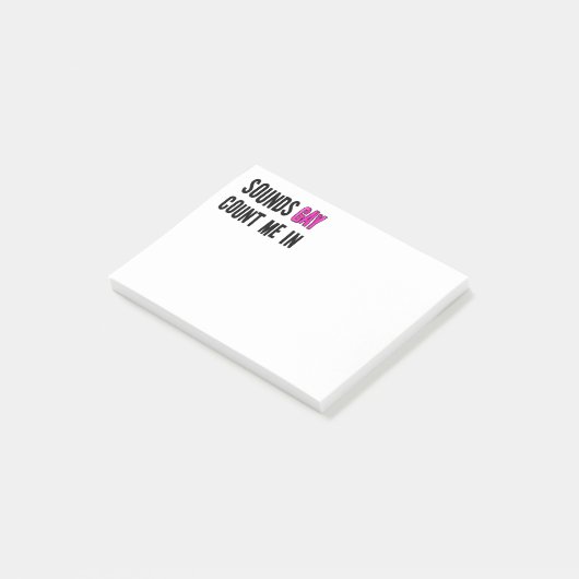 サウンドゲイ ポストイット (アングル)