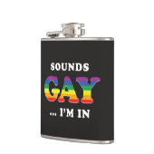 サウンドゲイ...私は入っている フラスク (左)