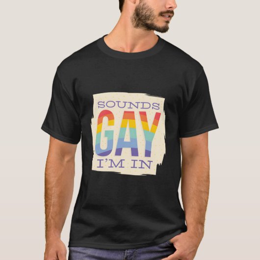 サウンドゲイI Am Tシャツ (正面)