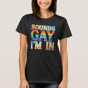 サウンドゲイI M in Month Human 誇りを持った Rights Ally Qu Tシャツ