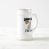 サウンドゲイI'In Cat ビールジョッキ (正面右)