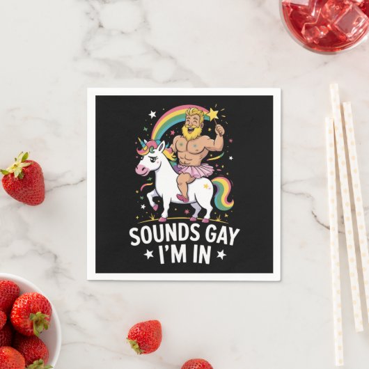 サウンドゲイImイン スタンダードカクテルナプキン (インサイチュ)