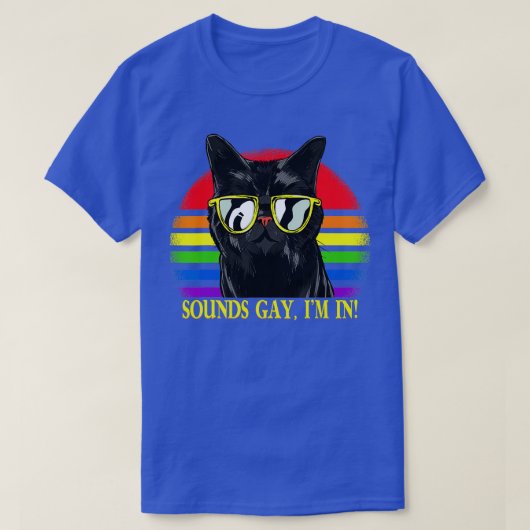 サウンドゲイIm In LGBT Catプライド月 Tシャツ (デザイン正面)