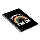 サウンドゲイLGBTQプライド月 ノートブック (右側)