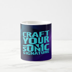 サウンドシグネチャーを創造する コーヒーマグカップ