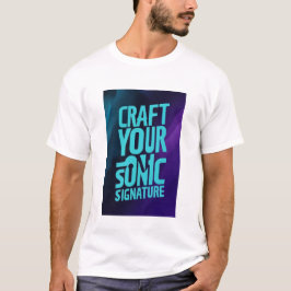 サウンドシグネチャーを創造する Tシャツ