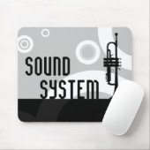 サウンドシステムトランペット マウスパッド (マウス)