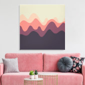 サウンドスケッチ01 キャンバスプリント (インサイチュ (リビング))