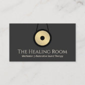 サウンドバスセラピーコン 名刺 (正面)