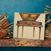 サウンドボック色彩の鮮やかス18セントで叩いたダルシマー フォトプラーク (側面)