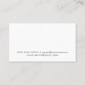 サウンドボード | プロデューサー 名刺 (裏面)